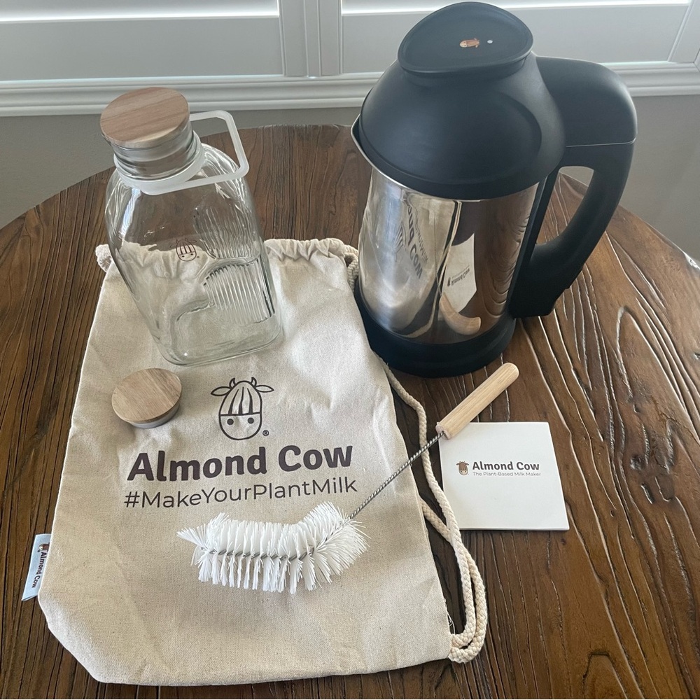 Almond Cow Milk Maker Machine Electric Coconut Nut Dairy Free Plant Milks Jug